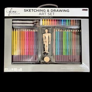 New Sketching and Drawing Set 112 pieces